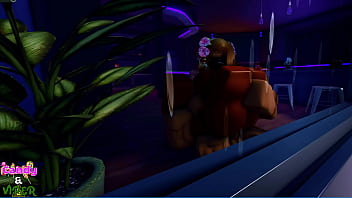 Candy making love to viper