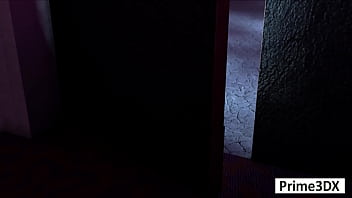 Animation redhead stripper performs on dreadlocks bbc