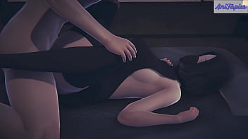 Ninja girl completing secret sex mission 3d hentai