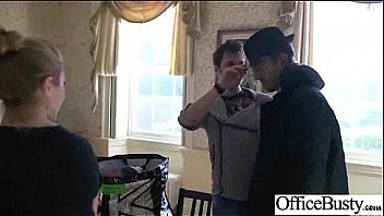 Sex in office with busty slut nasty girl video 11