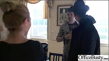 Sex in office with busty slut nasty girl video 11