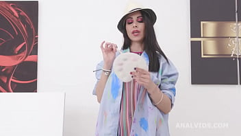 She Is A Fucking Painter Jessy Jey Paints Her Visionwith Her Ass Dap Gapes And Creampie With Swallow Gl430 thumbnail