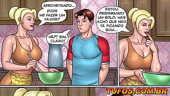 Luiz ficou maluco com a bunda deliciosa da vizinha gostosa