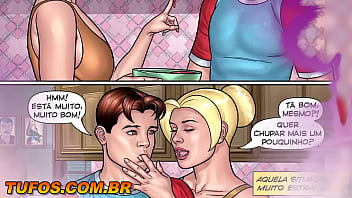 Luiz ficou maluco com a bunda deliciosa da vizinha gostosa