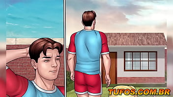 Luiz ficou maluco com a bunda deliciosa da vizinha gostosa