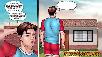 Luiz ficou maluco com a bunda deliciosa da vizinha gostosa