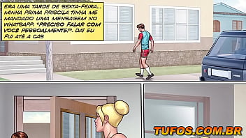 Luiz ficou maluco com a bunda deliciosa da vizinha gostosa