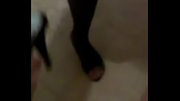 Feet nails color and fischnet fetisch