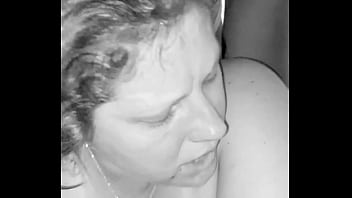 Hot redhead bbw sucking and fucking black cock