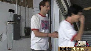 Ebony In A Huge Bukkake 3 thumbnail