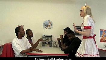 Huge black cock destroys amateur housewife 14