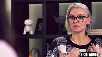 Sexy lesbian enjoyed hot lesbian fucking with two horny babes after kissing