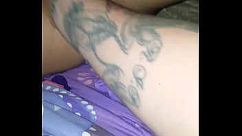 Masterbating wet pussy clit vibrator