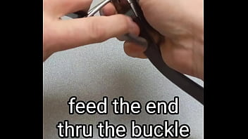 Brat proof wrist restraint using belt