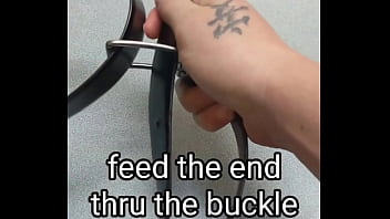 Brat proof wrist restraint using belt