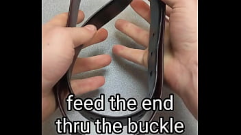 Brat proof wrist restraint using belt