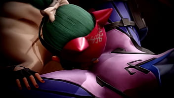 Kiriko and widowmaker fuck