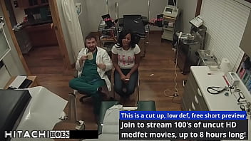 Freshman gets mandatory hitachi orgasm from doctor tampa tori sanchez