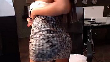 Sexy office girl show 08