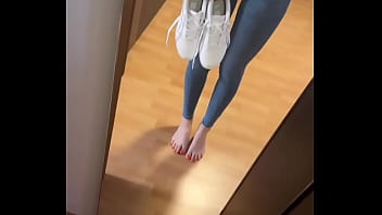 Good morning i couldn't decide between white or black socks today so i took one of each pair•more on of #feet #