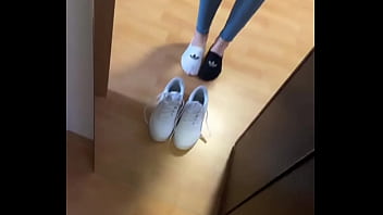 Good morning i couldn't decide between white or black socks today so i took one of each pair•more on of #feet #