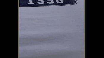 Milf exercises outdoors with no bra