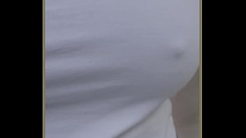 Milf exercises outdoors with no bra Milf exercises outdoors with no bra