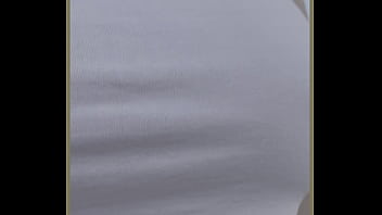 Milf exercises outdoors with no bra Milf exercises outdoors with no bra