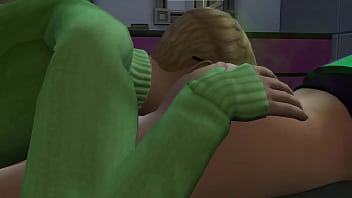 Fart sims farting and ass licking