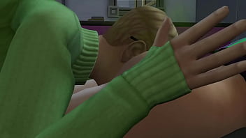 Fart sims farting and ass licking