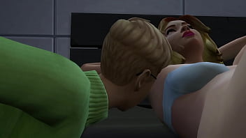 Fart sims farting and ass licking
