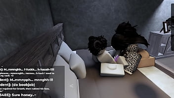 Roblox sultry co worker makes me stay up late after my shift