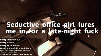 Roblox sultry co worker makes me stay up late after my shift