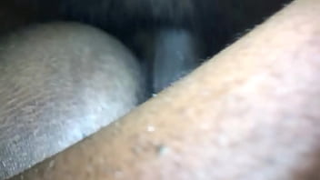 Taking from behind sliding slowly