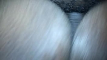 Taking from behind sliding slowly