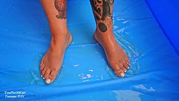 Piss and facefuck for tattooed goth girl by bbc piss pee piss drinking pee shower pee in throat sloppy bj