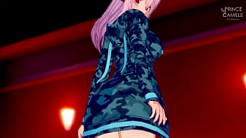 Super sonico needs a relaxing evening and ends in sex