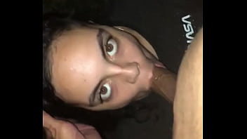 Mixx babe sucking me off outside