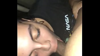 Mixx babe sucking me off outside