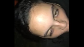 Mixx babe sucking me off outside