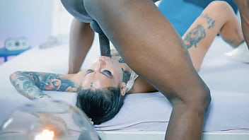 Deep inside her ass mari