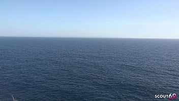 Nymphomaniac fit german mature sophie logan wth abs and many tattoos pick up for public fuck