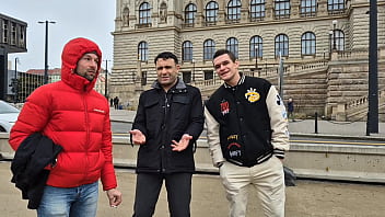 Fake pool goes dap silvia dellai 3 on 1 intense non stop double anal cum swallowing