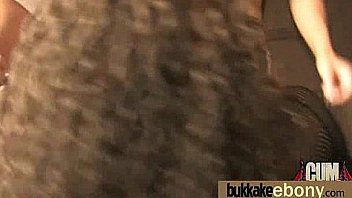 Dirty Ebony Whore Banged And Covered In Cum Interracial 8 thumbnail