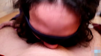 Blindfolded latina teen deepthroat and dirty talk custom video pov facefucking