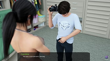 Stepsister helped me cum after seeing my big cock 3d hentai animated porn milfy city