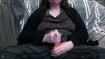 Jacking off the strap no audio