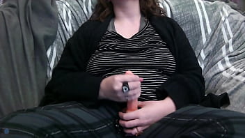 Jacking off the strap no audio