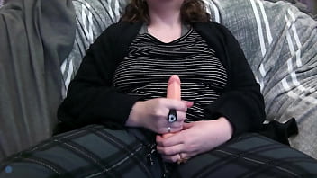 Jacking off the strap no audio