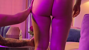 Sophia locke and luci power worship each others muscles and get oily